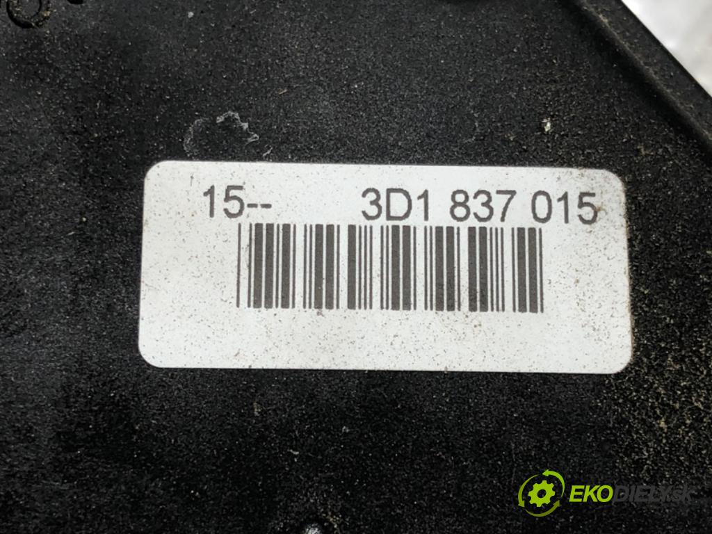 VW TOURAN (1T1, 1T2) 2003 - 2010    2.0 TDI 125 kW [170 KM] olej napędowy 2005 - 2010  zámok dveře levý přední část