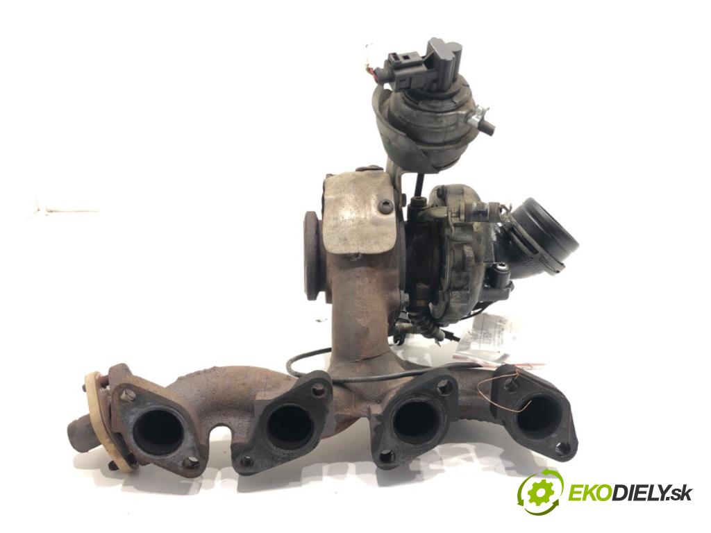 VW TOURAN (1T1, 1T2) 2003 - 2010    2.0 TDI 125 kW [170 KM] olej napędowy 2005 - 2010  Turbodúchadlo,turbo 03G253019N (Turbodúchadlá (kompletné))