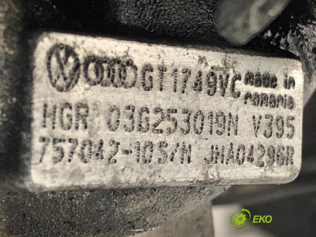 VW TOURAN (1T1, 1T2) 2003 - 2010    2.0 TDI 125 kW [170 KM] olej napędowy 2005 - 2010  Turbodúchadlo,turbo 03G253019N (Turbodúchadlá (kompletné))