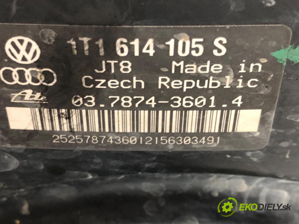 VW TOURAN (1T1, 1T2) 2003 - 2010    2.0 TDI 125 kW [170 KM] olej napędowy 2005 - 2010  Posilovač bŕzd 1T1614105S