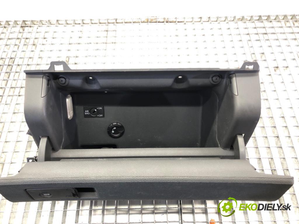 VW TOURAN (1T1, 1T2) 2003 - 2010    2.0 TDI 125 kW [170 KM] olej napędowy 2005 - 2010  Priehradka, kastlík spolujazdca 1T1857101A (Priehradky, kastlíky)