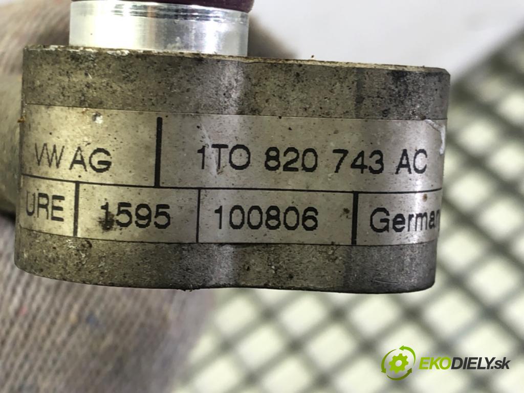 VW TOURAN (1T1, 1T2) 2003 - 2010    2.0 TDI 125 kW [170 KM] olej napędowy 2005 - 2010  rúrka klimatizácie 1T0820743AC (Rúrky klimatizácie)