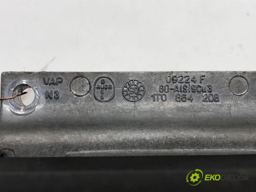 VW TOURAN (1T1, 1T2) 2003 - 2010    2.0 TDI 125 kW [170 KM] olej napędowy 2005 - 2010  Lakťová opierka 1T0864208 (Lakťové opierky)