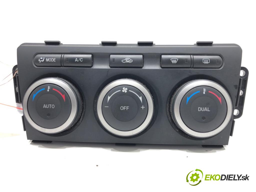 MAZDA 6 Kombi (GH) 2007 - 2013    2.0 MZR-CD (GH14) 103 kW [140 KM] olej napędowy 2007 - 2010  Panel ovládania kúrenia GAM761190B (Prepínače, spínače, tlačidlá a ovládače kúrenia)