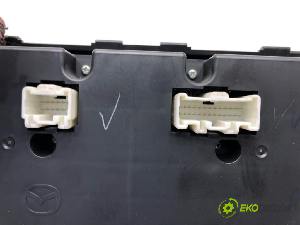 MAZDA 6 Kombi (GH) 2007 - 2013    2.0 MZR-CD (GH14) 103 kW [140 KM] olej napędowy 2007 - 2010  Panel ovládania kúrenia GAM761190B (Prepínače, spínače, tlačidlá a ovládače kúrenia)