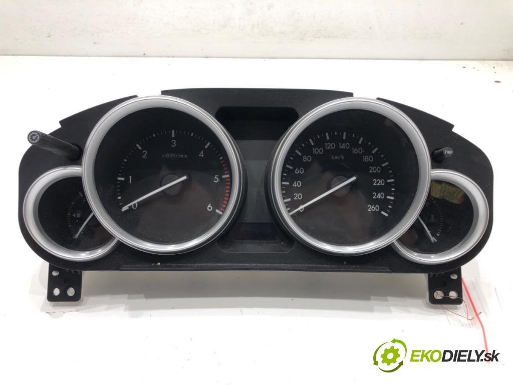 MAZDA 6 Kombi (GH) 2007 - 2013    2.0 MZR-CD (GH14) 103 kW [140 KM] olej napędowy 2007 - 2010  Prístrojovka 1EGAM6D (Prístrojové dosky, displeje)