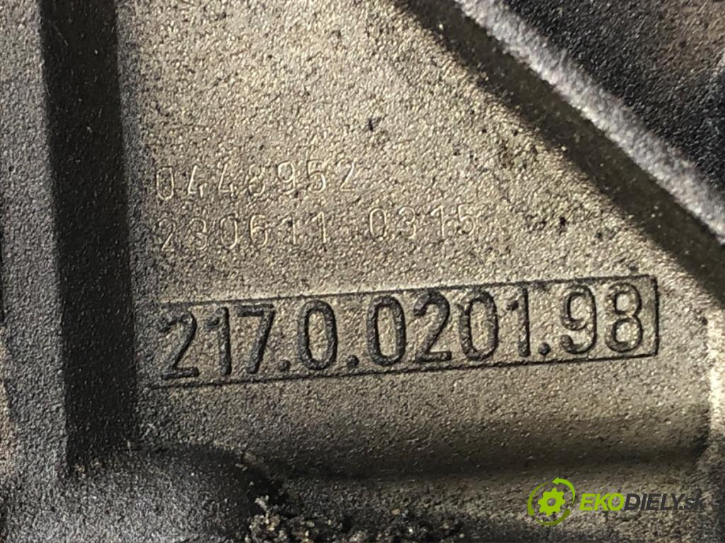 BMW 3 Touring (E91) 2004 - 2012    318 d 105 kW [143 KM] olej napędowy 2007 - 2012  Prevodovka 2170000751 (Prevodovky)
