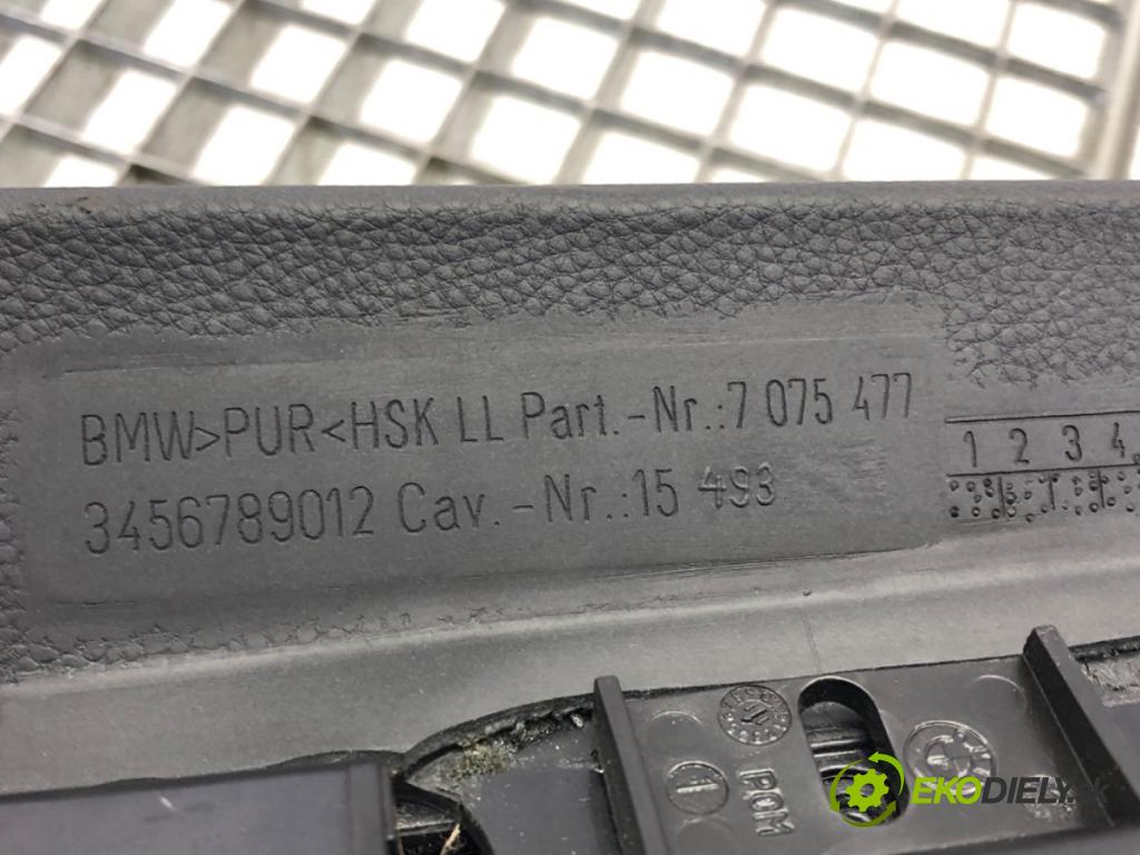 BMW 3 Touring (E91) 2004 - 2012    318 d 105 kW [143 KM] olej napędowy 2007 - 2012  Priehradka, kastlík spolujazdca  (Priehradky, kastlíky)