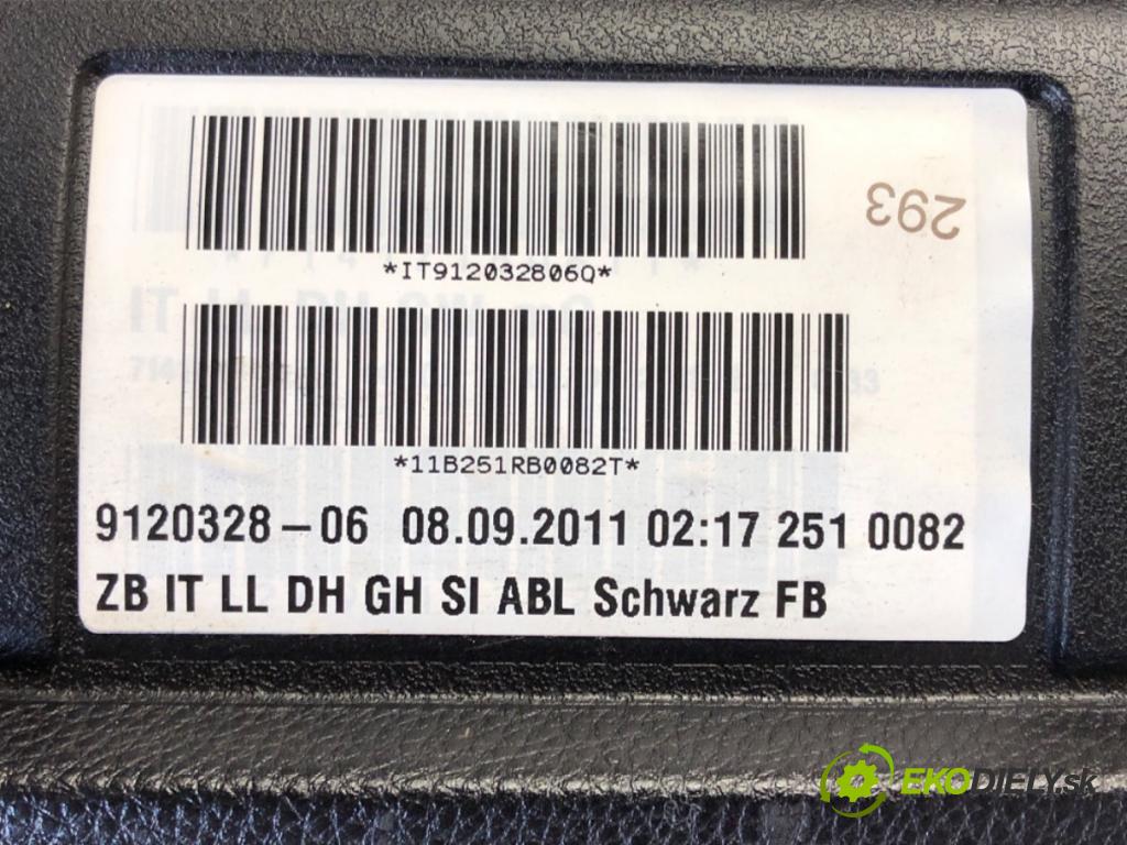 BMW 3 Touring (E91) 2004 - 2012    318 d 105 kW [143 KM] olej napędowy 2007 - 2012  Palubná doska silentbloku NAPÍNAČE: PÁSY: 9120328
