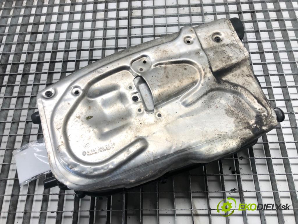 MERCEDES-BENZ KLASA C (W204) 2007 - 2015    C 200 CDI (204.001) 100 kW [136 KM] olej napędowy 2009 - 2014  Obal filtra vzduchu A6510901101 (Obaly filtrov vzduchu)