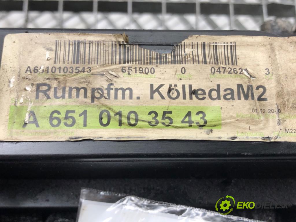 MERCEDES-BENZ KLASA C (W204) 2007 - 2015    C 200 CDI (204.001) 100 kW [136 KM] olej napędowy 2009 - 2014  Hlava valcov R6510160201 (Hlavy valcov)