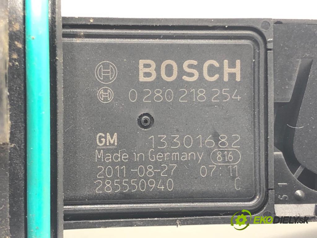 OPEL ASTRA J (P10) 2009 - 2015    1.6 Turbo (68) 132 kW [180 KM] benzyna 2009 - 2015  Váha vzduchu 13301682 (Váhy vzduchu)