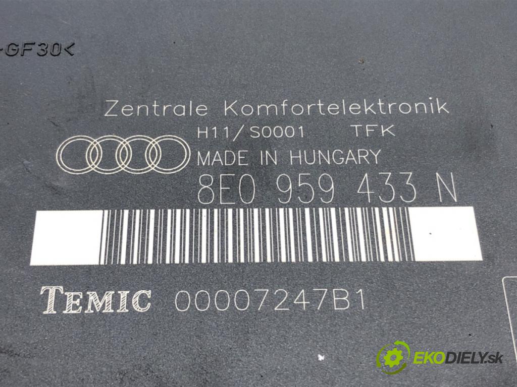 AUDI A4 B6 (8E2) 2000 - 2005    2.0 96 kW [130 KM] benzyna 2000 - 2004  Modul komfortu 8F0959133N (Moduly komfortu)