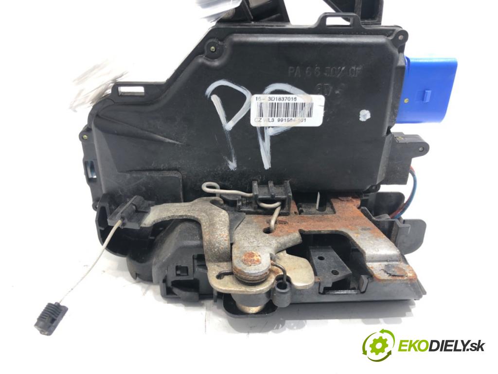 VW TOUAREG (7LA, 7L6, 7L7) 2002 - 2013    3.0 V6 TDI 165 kW [225 KM] olej napędowy 2004 - 2010  zámok dveře pravý přední část 3D1837016