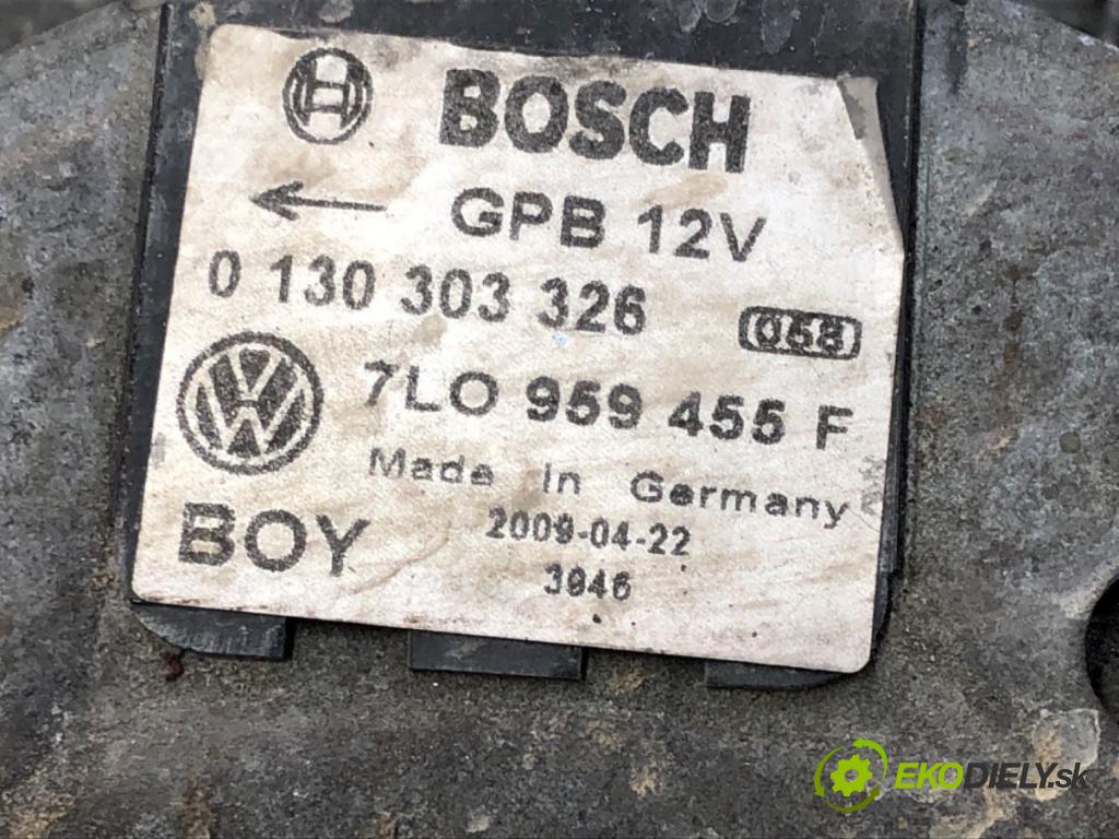 VW TOUAREG (7LA, 7L6, 7L7) 2002 - 2013    3.0 V6 TDI 165 kW [225 KM] olej napędowy 2004 - 2010  Ventilátor klimatizácie 7L0959455F 1137328362 (Ventilátory chladičov klimatizácie)