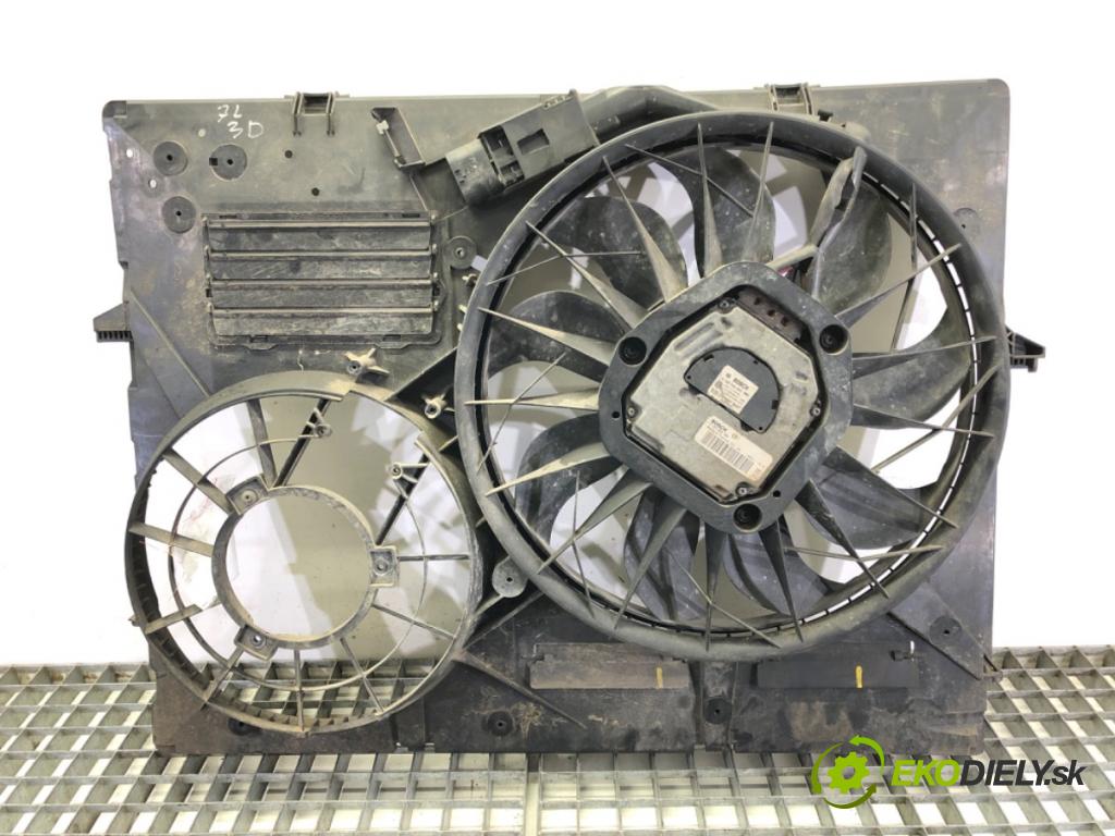 VW TOUAREG (7LA, 7L6, 7L7) 2002 - 2013    3.0 V6 TDI 165 kW [225 KM] olej napędowy 2004 - 2010  Ventilátor chladiča 7L0959455E 1137328163 (Ventilátory)