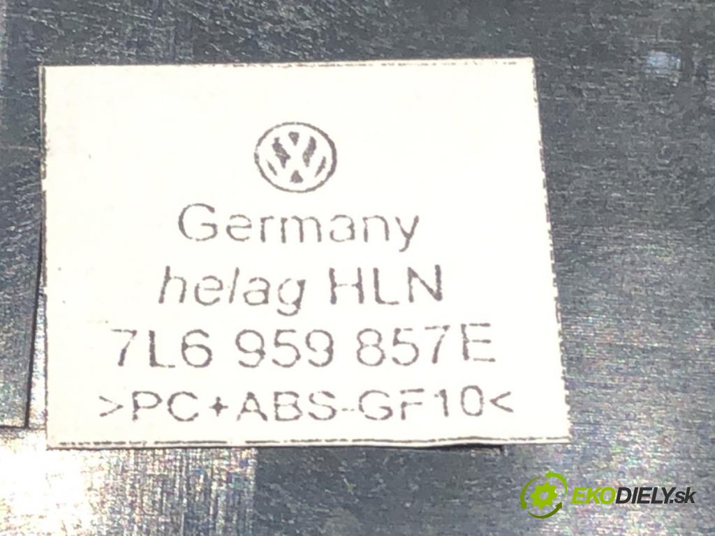 VW TOUAREG (7LA, 7L6, 7L7) 2002 - 2013    3.0 V6 TDI 165 kW [225 KM] olej napędowy 2004 - 2010  Prepínač okien  (Prepínače, spínače, tlačidlá a ovládače kúrenia)
