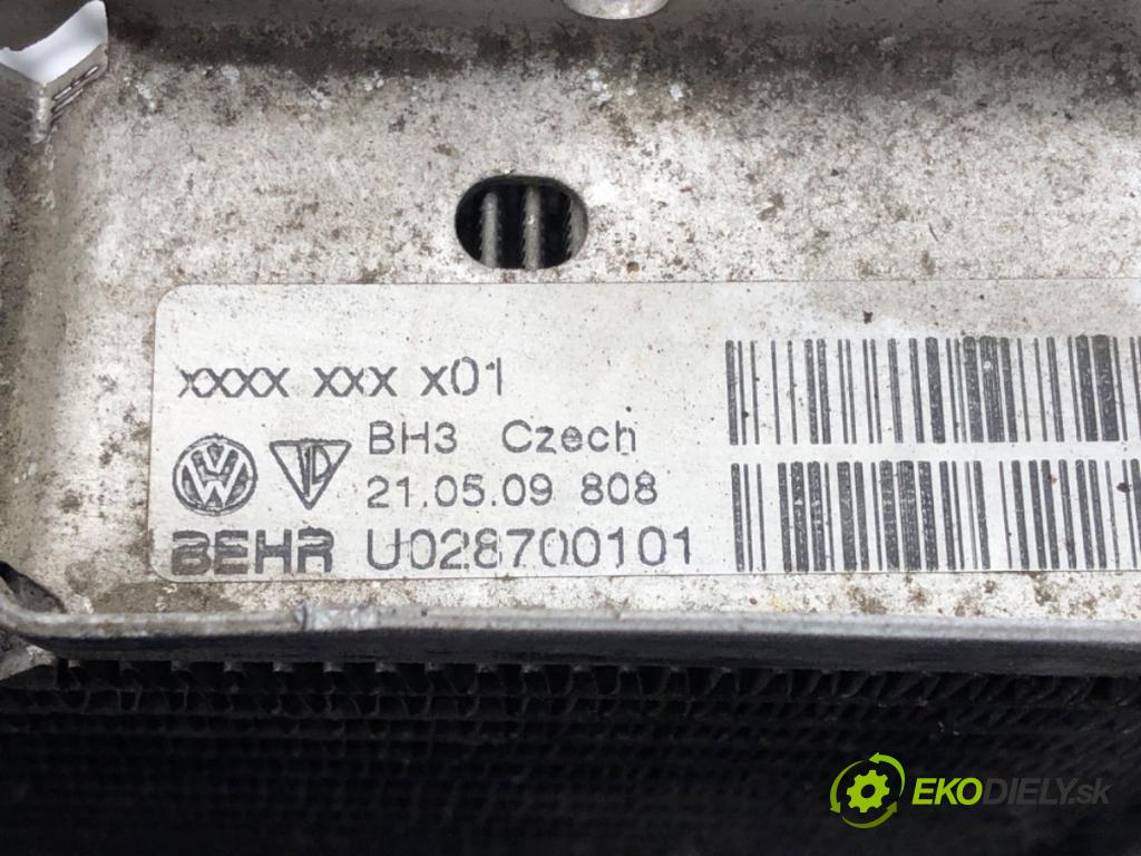 VW TOUAREG (7LA, 7L6, 7L7) 2002 - 2013    3.0 V6 TDI 165 kW [225 KM] olej napędowy 2004 - 2010  Chladič vody 7L6121253B (Chladiče vody)