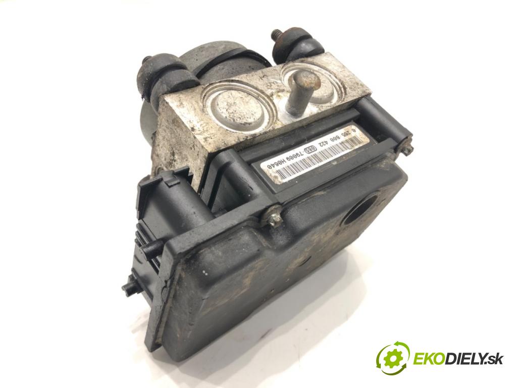 OPEL CORSA D (S07) 2006 - 2014    1.2 (L08, L68) 59 kW [80 KM] benzyna 2006 - 2014  Pumpa ABS 0265800422 (Pumpy ABS)