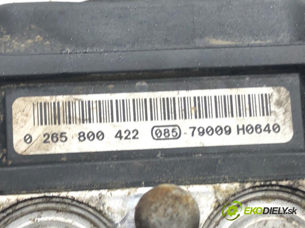 OPEL CORSA D (S07) 2006 - 2014    1.2 (L08, L68) 59 kW [80 KM] benzyna 2006 - 2014  Pumpa ABS 0265800422 (Pumpy ABS)