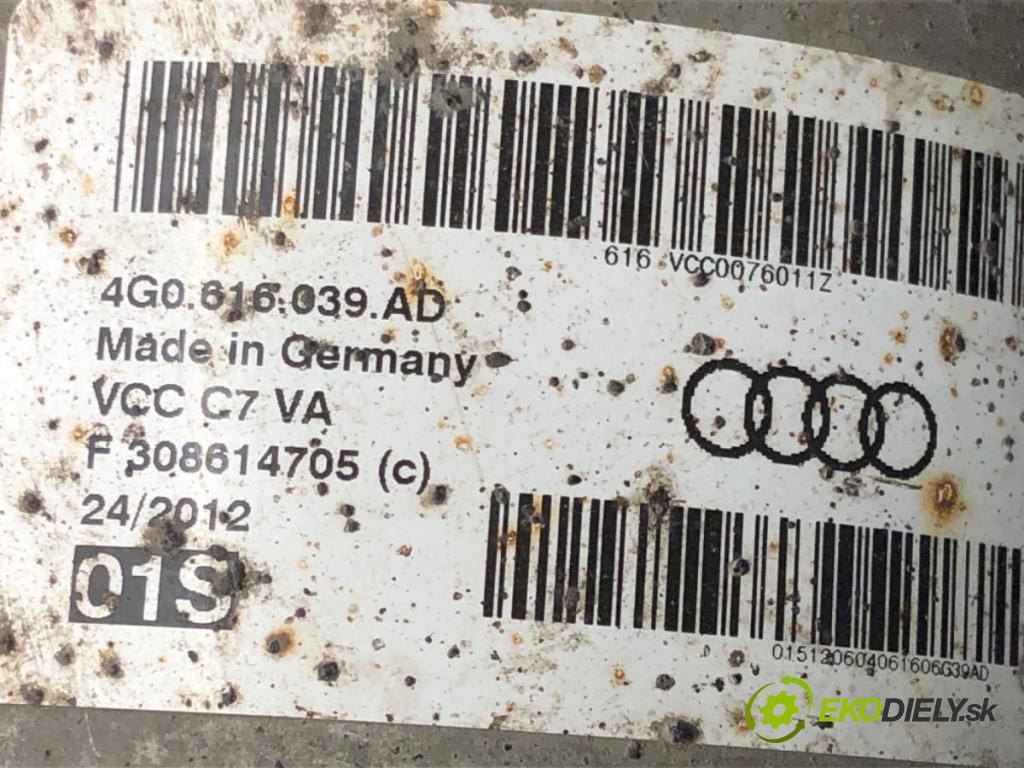 AUDI A6 C7 Avant (4G5, 4GD) 2011 - 2018    3.0 TDI quattro 180 kW [245 KM] olej napędowy 2011 - 2018  Tlmič pravy predný 4G0616039AD