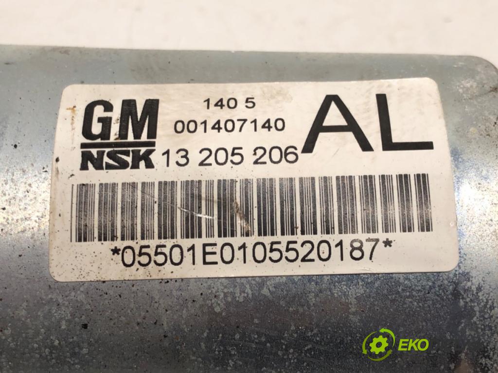 OPEL CORSA C (X01) 2000 - 2009    1.2 Twinport (F08, F68) 59 kW [80 KM] benzyna 2004 - 2009  Pumpa servočerpadlo 13205206 (Servočerpadlá, pumpy riadenia)