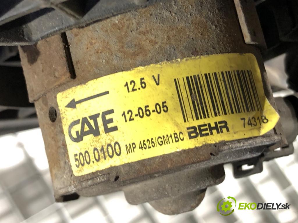 OPEL CORSA C (X01) 2000 - 2009    1.2 Twinport (F08, F68) 59 kW [80 KM] benzyna 2004 - 2009  Ventilátor klimatizácie  (Ventilátory chladičov klimatizácie)