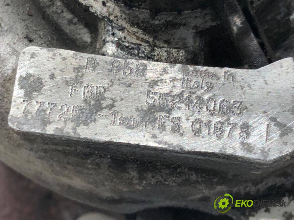 FIAT BRAVO II (198_) 2006 - 2022    1.9 D Multijet (198AXC1B) 110 kW [150 KM] olej napędowy 2007 - 2014  Turbodúchadlo,turbo 55214063 (Turbodúchadlá (kompletné))