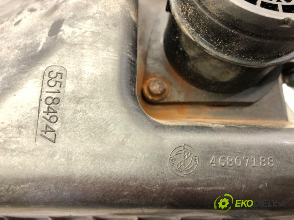 FIAT BRAVO II (198_) 2006 - 2022    1.9 D Multijet (198AXC1B) 110 kW [150 KM] olej napędowy 2007 - 2014  Obal filtra vzduchu 55184947 (Obaly filtrov vzduchu)