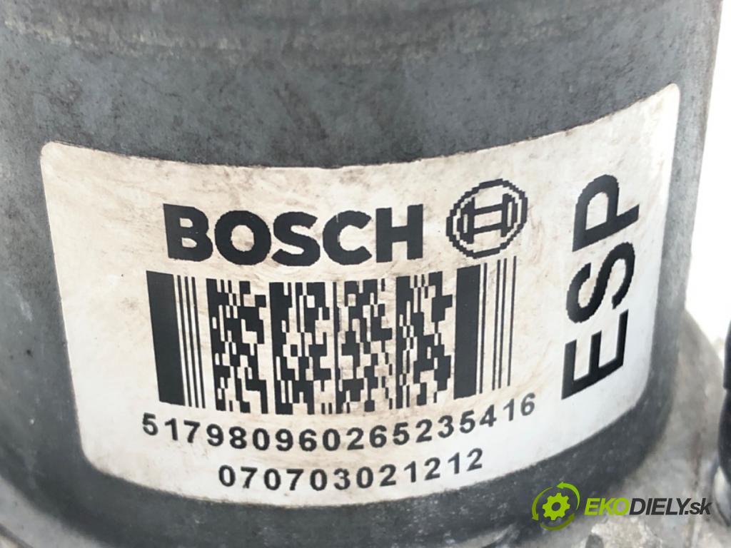 FIAT BRAVO II (198_) 2006 - 2022    1.9 D Multijet (198AXC1B) 110 kW [150 KM] olej napędowy 2007 - 2014  Pumpa ABS 0265950756 (Pumpy ABS)