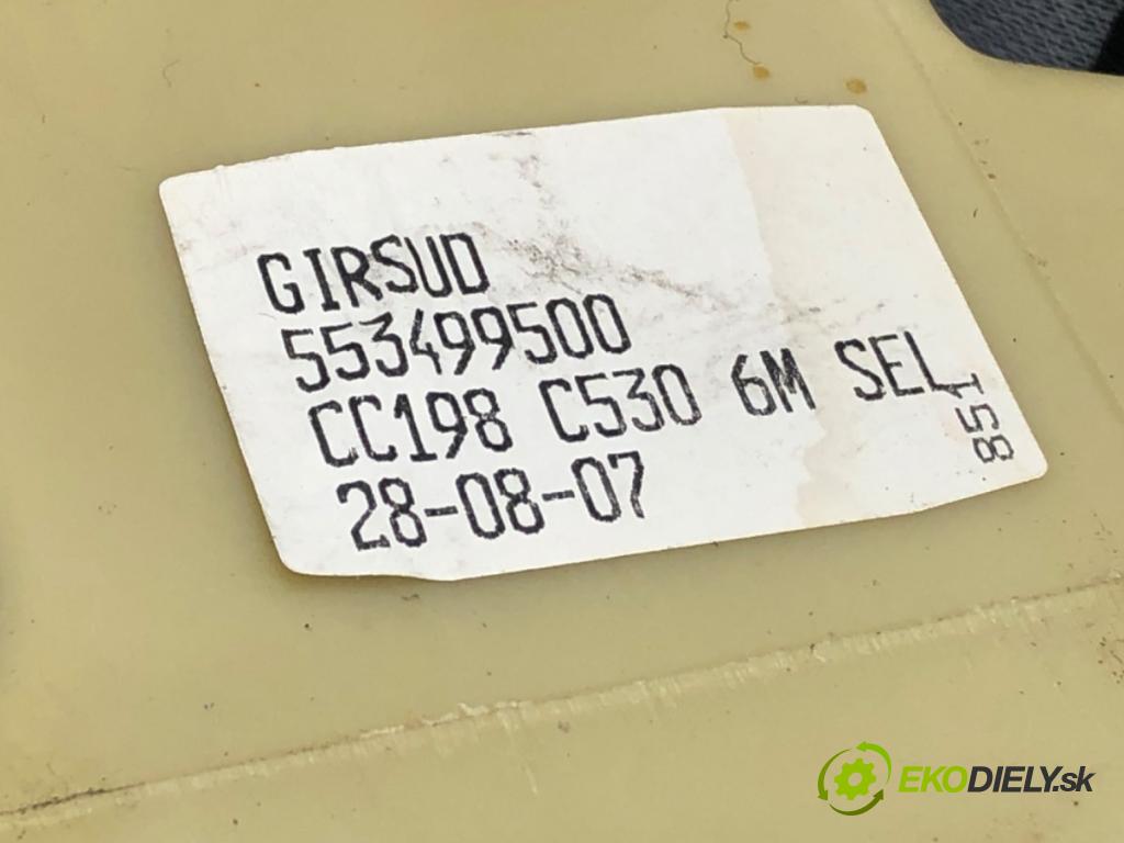 FIAT BRAVO II (198_) 2006 - 2022    1.9 D Multijet (198AXC1B) 110 kW [150 KM] olej napędowy 2007 - 2014  Kulisa 553499500 (Rýchlostné páky / kulisy)