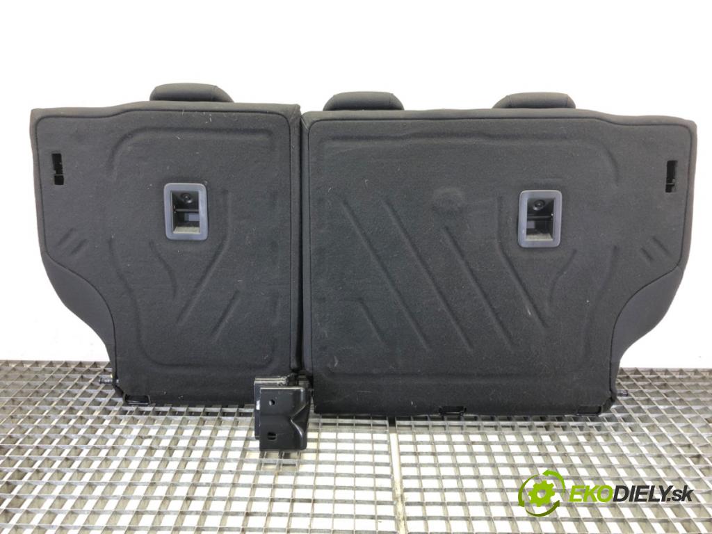 CITROEN C3 II (SC_) 2009 - 2022    1.6 VTi 120 88 kW [120 KM] benzyna 2009 - 2022  Sedadlo zad  (Sedačky, sedadlá)