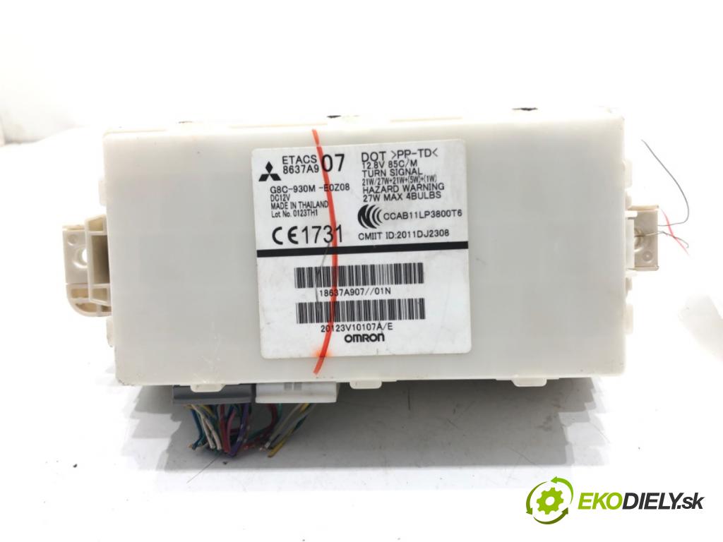 MITSUBISHI MIRAGE / SPACE STAR VI liftback (A0_A) 2012 - 2022    1.0 (A05A) 52 kW [71 KM] benzyna 2012 - 2022  modul BSI G8C-930M-E0Z08 (Pojistkové skříňky)