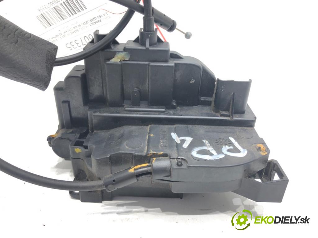 RENAULT SCÉNIC III (JZ0/1_) 2008 - 2022    1.4 16V (JZ0F, JZ1V) 96 kW [131 KM] benzyna 2009 - 2022  zámok dveře pravý přední část