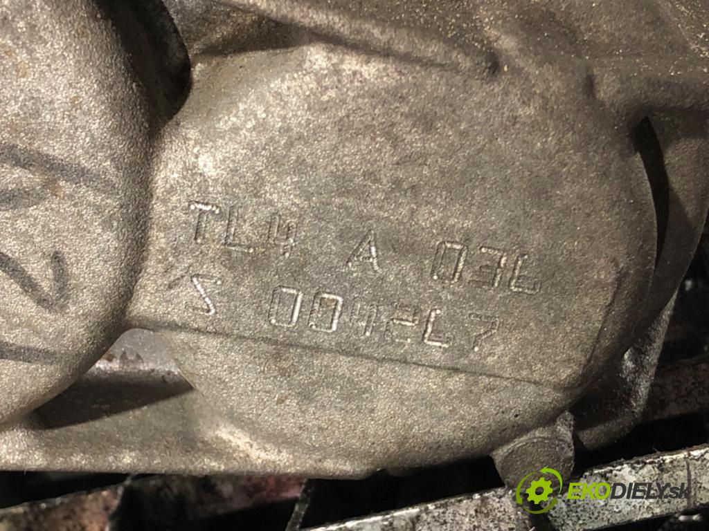 RENAULT SCÉNIC III (JZ0/1_) 2008 - 2022    1.4 16V (JZ0F, JZ1V) 96 kW [131 KM] benzyna 2009 - 2022  Prevodovka TL4036 (Prevodovky)
