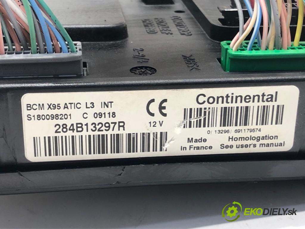 RENAULT SCÉNIC III (JZ0/1_) 2008 - 2022    1.4 16V (JZ0F, JZ1V) 96 kW [131 KM] benzyna 2009 - 2022  Modul BCM 284B13297R (Ostatné)