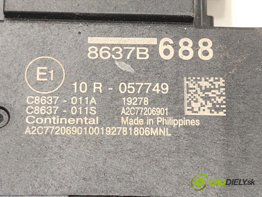 MITSUBISHI OUTLANDER III (GG_W, GF_W, ZJ, ZL, ZK) 2010 - 2022    2.4 Hybrid 4WD (GG3W) 99 kW [135 KM] Hybryda silnik benzynowy / elektryczny 2018 - 2022  modul BSI 8637B688 (Pojistkové skříňky)