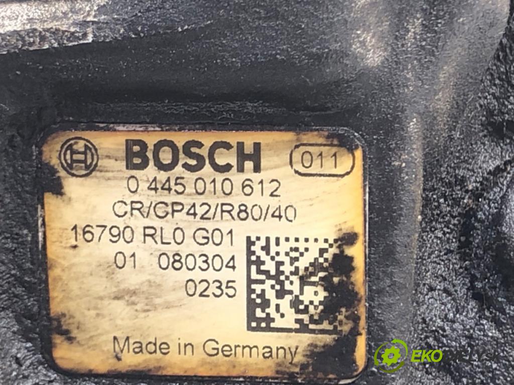 HONDA ACCORD VIII (CU) 2008 - 2022    2.2 i-DTEC (CU3) 110 kW [150 KM] olej napędowy 2008 - 2015  Pumpa vstrekovacia 0445010612 16790RL0G01 (Vstrekovacie čerpadlá)