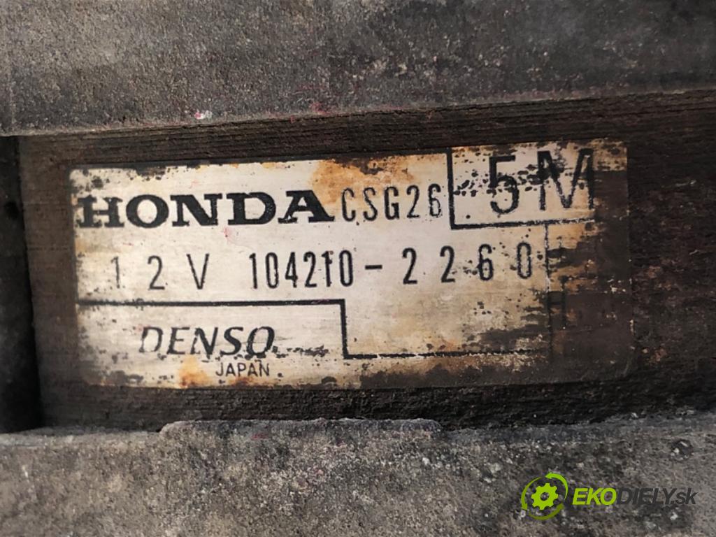 HONDA ACCORD VIII (CU) 2008 - 2022    2.2 i-DTEC (CU3) 110 kW [150 KM] olej napędowy 2008 - 2015  Alternátor 104210-2260 (Alternátory)