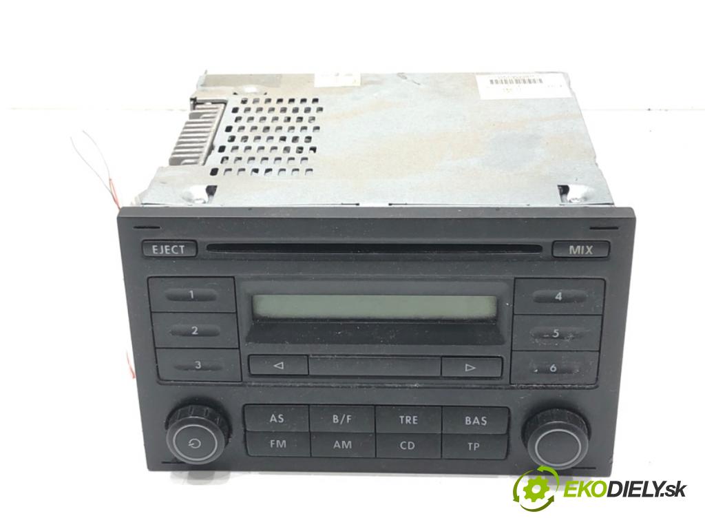 VW POLO (9N_, 9A_) 2001 - 2014    1.4 TDI 51 kW [70 KM] olej napędowy 2005 - 2009  RADIO 6Q0035152B (Audio zariadenia)