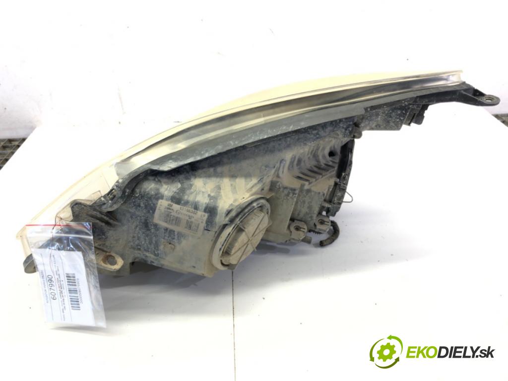 OPEL CORSA D (S07) 2006 - 2014    1.2 (L08, L68) 59 kW [80 KM] benzyna 2006 - 2014  Svetlomet pravy predný 13186382