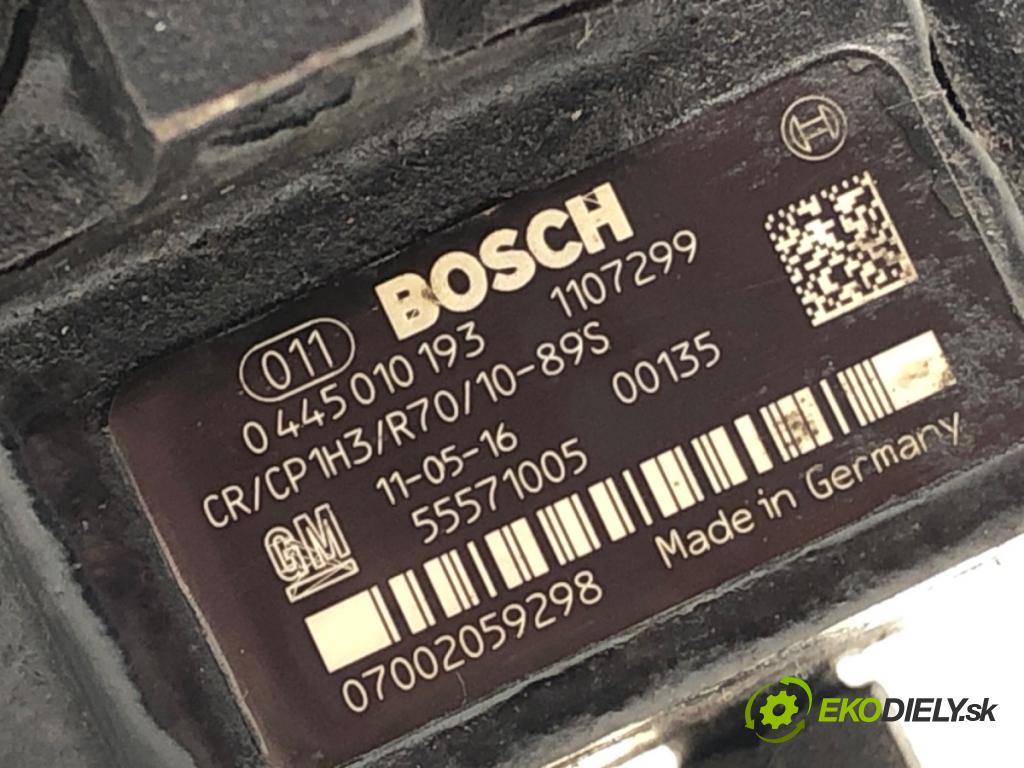 OPEL INSIGNIA A Sports Tourer (G09) 2008 - 2017    2.0 CDTI 4x4 (35) 118 kW [160 KM] olej napędowy 2010 - 2015  Pumpa vstrekovacia 0445010193 55571005 (Vstrekovacie čerpadlá)