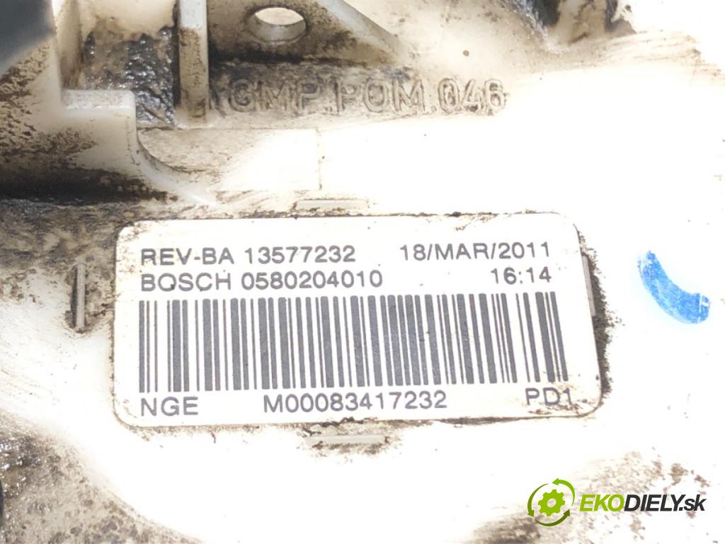 OPEL INSIGNIA A Sports Tourer (G09) 2008 - 2017    2.0 CDTI 4x4 (35) 118 kW [160 KM] olej napędowy 2010 - 2015  pumpa paliva 0580204010