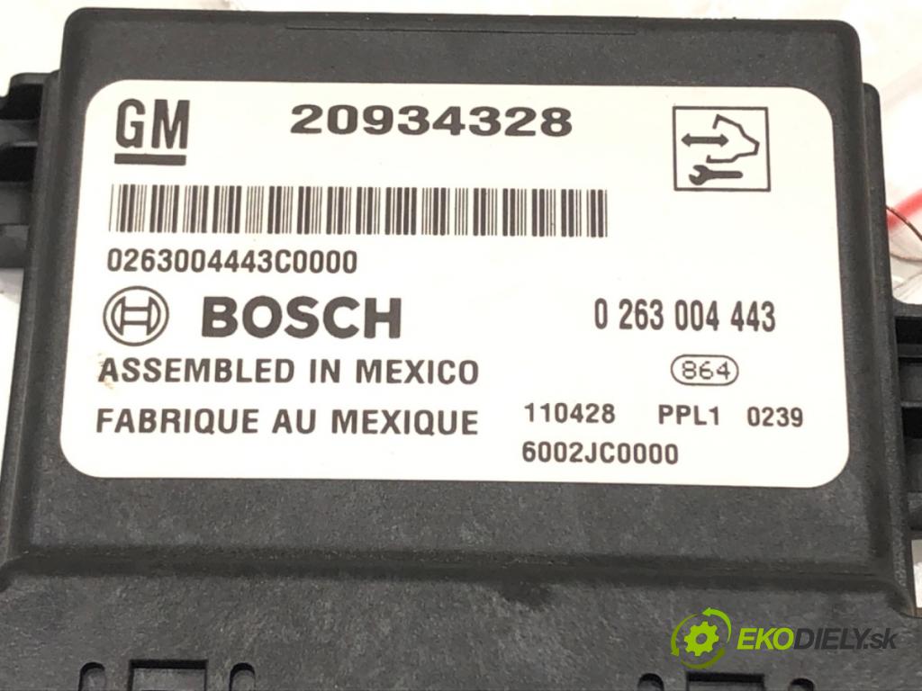 OPEL INSIGNIA A Sports Tourer (G09) 2008 - 2017    2.0 CDTI 4x4 (35) 118 kW [160 KM] olej napędowy 2010 - 2015  Modul PDC 20934328 (Ostatné)