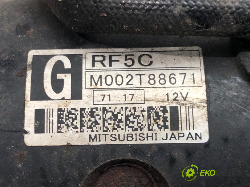 MAZDA 3 (BK) 2003 - 2009    2.0 MZR-CD (BK14) 105 kW [143 KM] olej napędowy 2006 - 2009  Štartér M002T88671 (Štartéry)