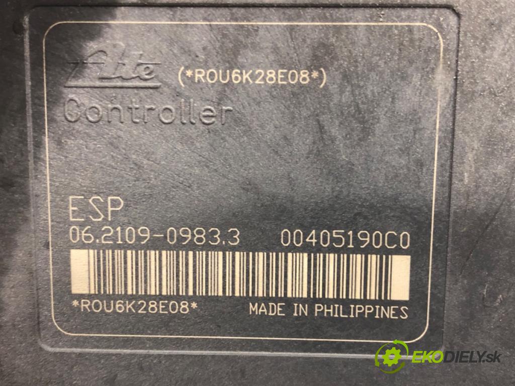 MAZDA 3 (BK) 2003 - 2009    2.0 MZR-CD (BK14) 105 kW [143 KM] olej napędowy 2006 - 2009  Pumpa ABS 6N61-2C405-EA (Pumpy ABS)