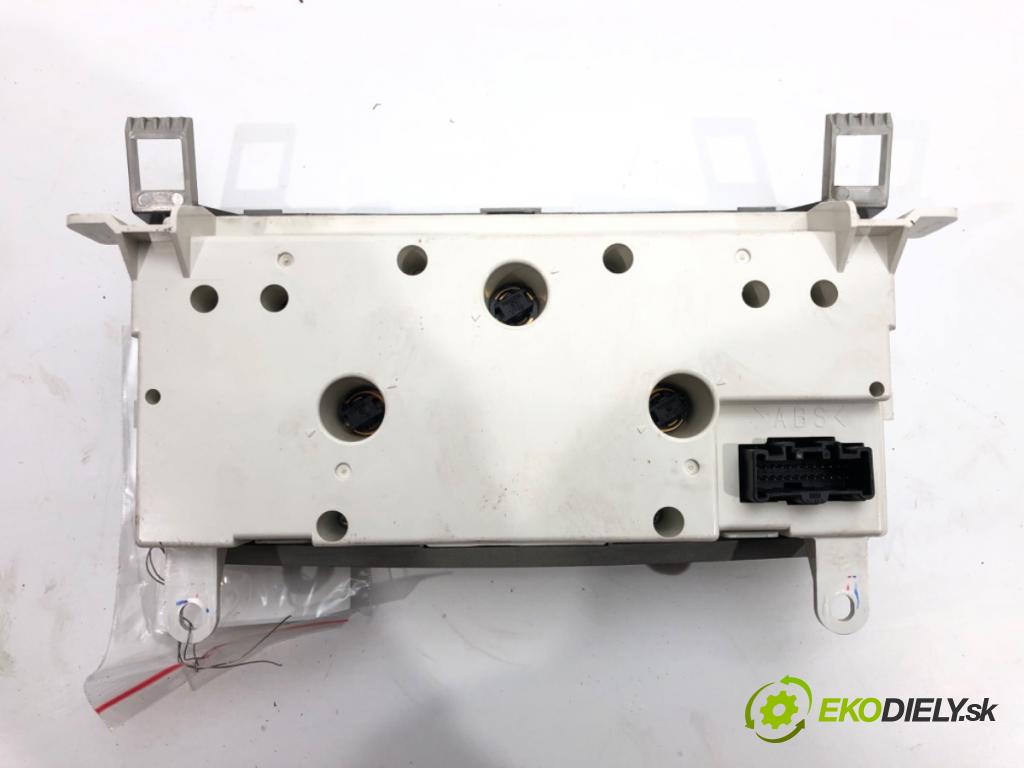 MAZDA 3 liftback 2007 105 kW 2.0 MZR-CD (BK14) 1998 Panel ovládania kúrenia K1900BS3L (Prepínacie páčky pod volantom)