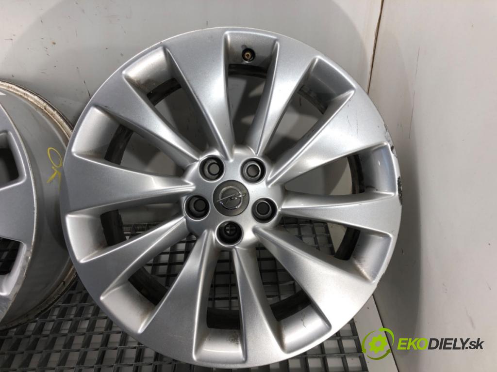 OPEL MOKKA / MOKKA X (J13) 2012 - 2022    ---  disky hlinikové 18 7J 5X108 ET 38 střed CENTR. 56.6 95493724