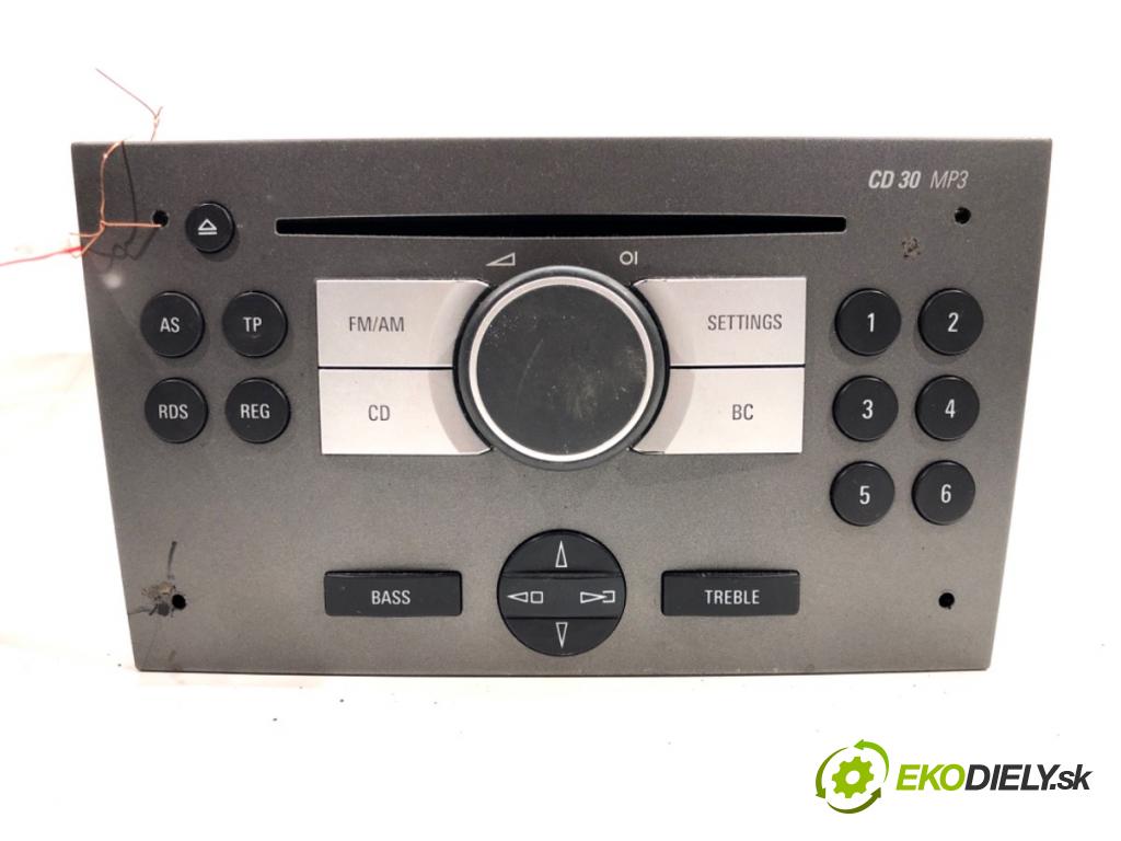 OPEL VECTRA C Kombi (Z02) 2003 - 2009    1.8 (F35) 103 kW [140 KM] benzyna 2005 - 2008  RADIO 13292090RG (Audio zariadenia)