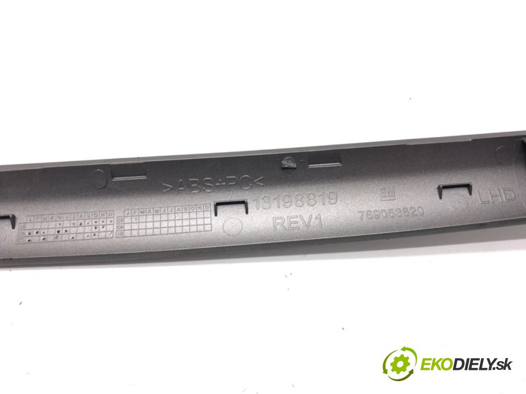 OPEL VECTRA C Kombi (Z02) 2003 - 2009    1.8 (F35) 103 kW [140 KM] benzyna 2005 - 2008  lišty kryt 13198819 (Lišty)